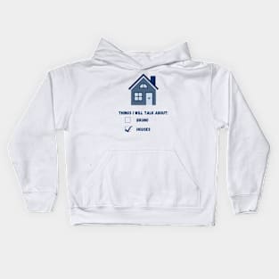 Things I Will Talk About Kids Hoodie